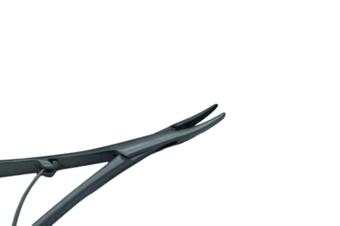 Mathieu curved 14cm TC Insert needle size 2-0,3-0,4-0 (Cod. 1004-5)