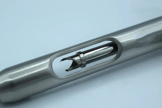 Syringe 1.8ml EU Stainless Steel INOX 2 Rings