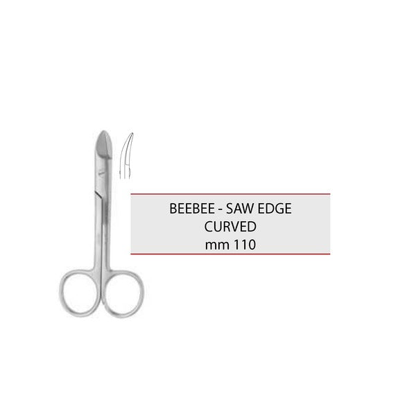 BEEBEE โ SAW EDGE CURVED mm 110 (Cod. 1025-6)