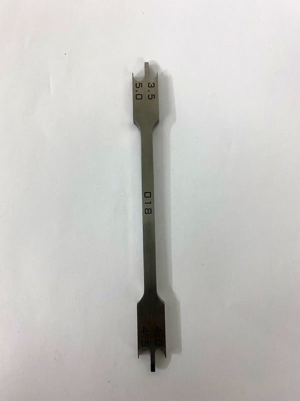 BRACKET HEIGHT GAUGE (STAINLESS STEAL) FOR .018 SLOT (Cod. 1025-8)