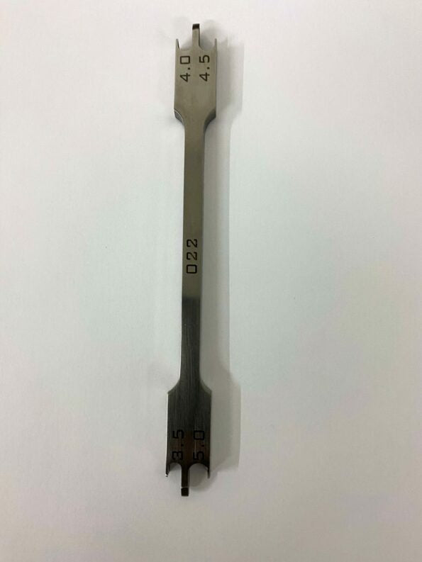 BRACKET HEIGHT GAUGE (STAINLESS STEAL) For .022 SLOT (Cod. 1025-16)