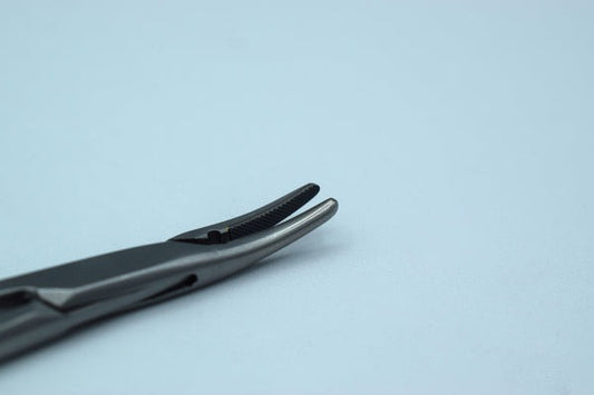 Cril Wood curved 15cm TC insert Needle Size 2-0,3-0,4-0 (Cod. 1004-1)