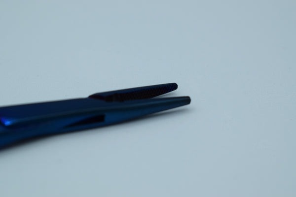 CRILE WOOD FORCEP STRAIGHT 15cm TITANIUM INSERT NEEDLE SIZE 2-0.3-0.4-0. (COD. 1004-2B)