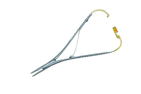 Mathieu curved 14cm TC Insert needle size 2-0,3-0,4-0 (Cod. 1004-5)