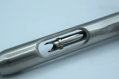 Syringe 1.8ml EU Stainless Steel INOX 2 Rings