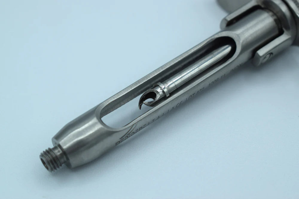 Syringe 1.8ml EU Stainless Steel INOX Folding Type 1 Ring