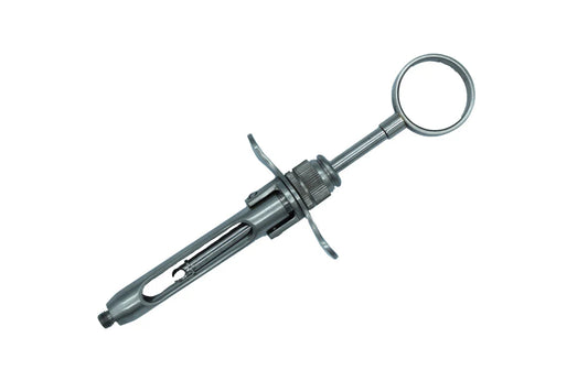 Syringe 1.8ml EU Stainless Steel INOX Folding Type 1 Ring