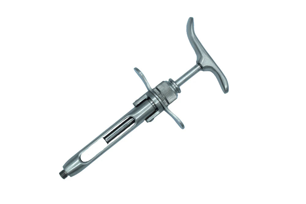 SYRINGE 1.8ML eu STAINLESS STEEL INOX Folding Type