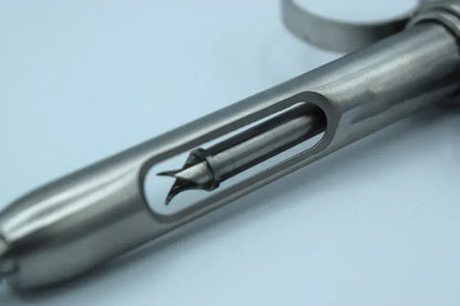 Syringe 1.8ml EU Stainless Steel 3 Rings INOX(COD. 1006-6)