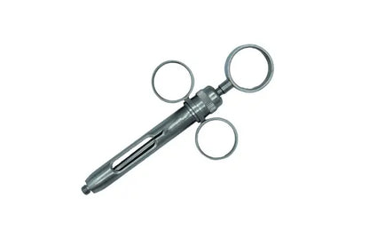 Syringe 1.8ml EU Stainless Steel 3 Rings INOX(COD. 1006-6)