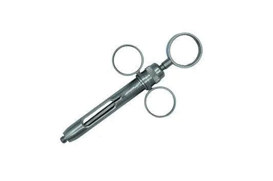 Syringe 1.8ml EU Stainless Steel 3 Rings INOX(COD. 1006-6)