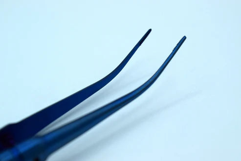 Fine Collysurgical Atraumatic Titanium Curved (Cod. 1012-43)