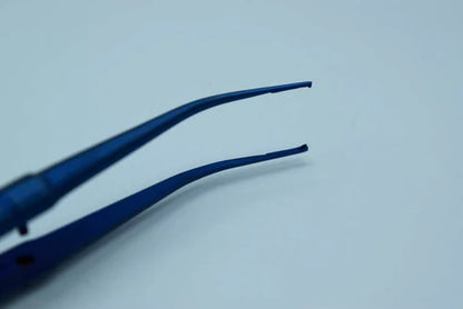 Fine Surgical Tweezer Titanium Curved (Cod. 1012-45B)