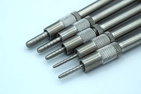Osteotomes , Double Lock Set 05 pieces (convex) (Cod. 1021-24)