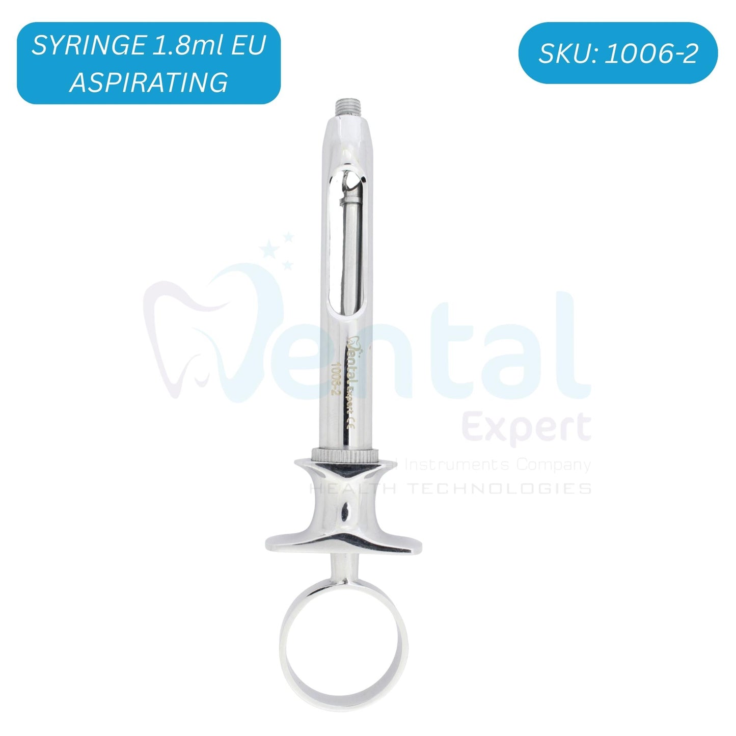 SYRINGE 1.8ml EU ASPIRATING