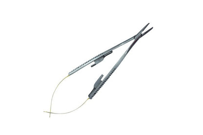 Inserto Castroviejo TC curvo 60° 14cm Calibro Ago 4-0,5-0,6-0 Cod. 1004-17)