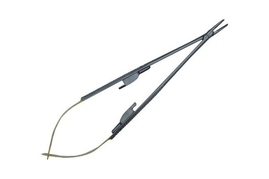 Castroviejo TC insert Curved 18cm Needle Size 4-0,5-0,6-0 (Cod. 1004-16.)