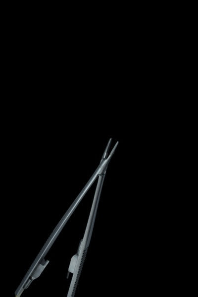 Castroviejo TC Inseritore Dritto 18cm Misura Ago 4-0,5-0,6-0 (Cod. 1004-15.)