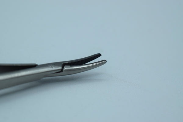 Castroviejo TC inserto curvo 14cm Calibro Ago 4-0,5-0,6-0 (Cod. 1004-13.)