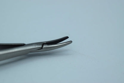 Castroviejo TC inserto curvo 14cm Calibro Ago 4-0,5-0,6-0 (Cod. 1004-13.)