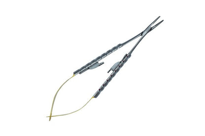 Castroviejo TC Inset Manico Tondo Diritto 14cm Calibro Ago 5-0,6-0,7-0 (Cod. 1004-27.)