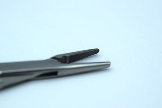 Cril Wood Straight 12Cm TC insert Needle Size2-0, 3-0,4-0 (Cod. 1004-3)