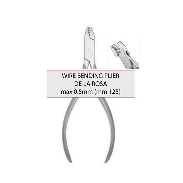 DE LA ROSA CON SCAVI - MAX 0,5 mm (mm 125) (Cod. 1023-4)