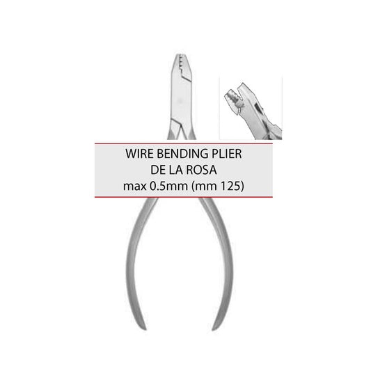 DE LA ROSA WITH GROOVES- MAX 0.5mm (mm 125) (Cod. 1023-4)