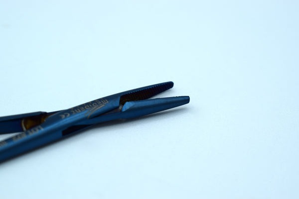 Fine Swedish Pattern 15cm TITANIUM 5-0,6-0 (Cod. 1004-9B)