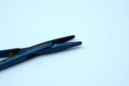 Fine Swedish Pattern 15cm TITANIUM 5-0,6-0 (Cod. 1004-9B)