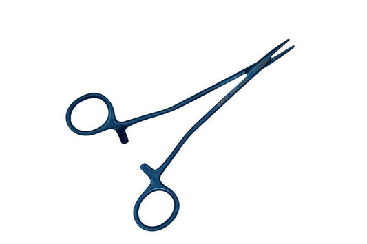 Fine Swedish Pattern 15cm TITANIUM 5-0,6-0 (Cod. 1004-9B)