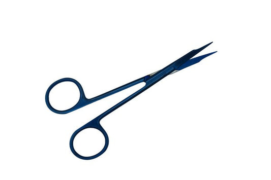 Goldman Fox 13cm Saw Edge Curved Titanium (Cod. 1002-30)