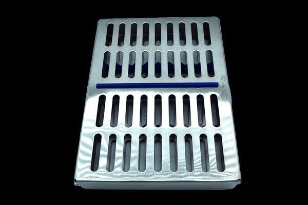 Vassoio porta strumenti dimensioni 180 x 130 x 25 x 10 strumenti (COD. 1030-9)