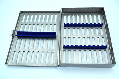 Vassoio porta strumenti dimensioni 180 x 130 x 25 x 10 strumenti (COD. 1030-9)