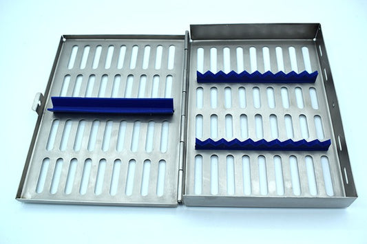Instrument Tray dimension 180 x130 x25 x 10 instruments (COD. 1030-9)