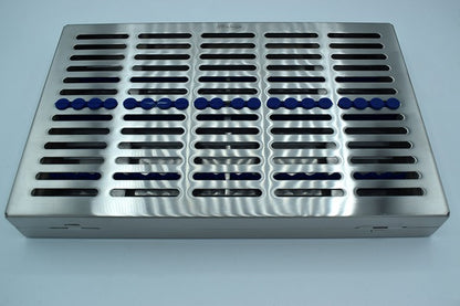Instrument Tray dimension 288 x 182 x34 x20 instruments (COD. 1030-3)
