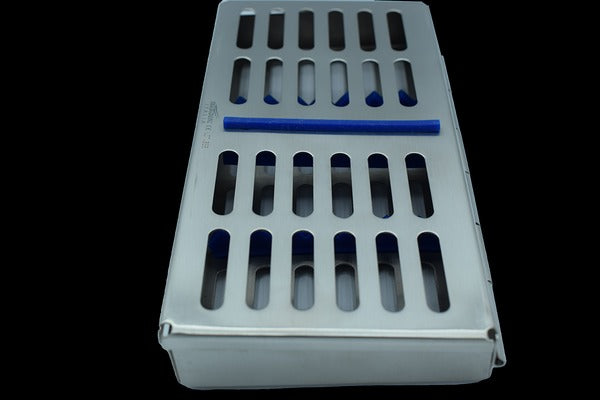 Dimensioni vassoio strumenti 180mm x90mm x25mm x7 strumenti (COD. 1030-8)