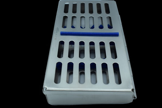 Instrument Tray dimensions 180mm x90mm x25mm x7 instruments (COD. 1030-8)