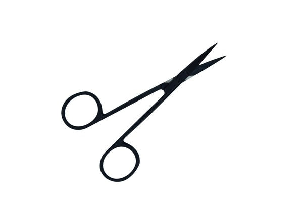 Iris Curved TC Super cut black 11.5cm (Cod. 1002-11B)