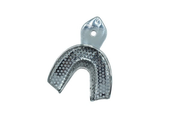 LOWER IMPRESSION TRAY (L) - STAINLESS STEAL (Cod. 1027-9)