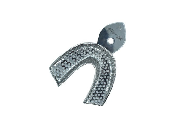 LOWER IMPRESSION TRAY (M) - STAINLESS STEAL (Cod. 1027-8)
