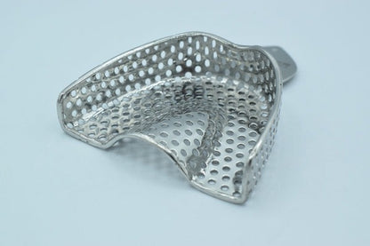 LOWER IMPRESSION TRAY (M) - STAINLESS STEAL (Cod. 1027-8)