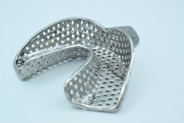 LOWER IMPRESSION TRAY (S) - STAINLESS STEAL (Cod. 1027-7)