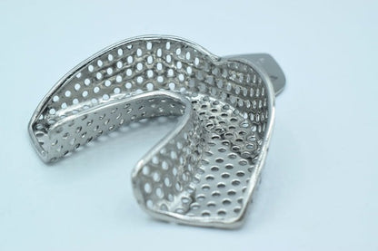 LOWER IMPRESSION TRAY (S) - STAINLESS STEAL (Cod. 1027-7)