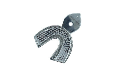 LOWER IMPRESSION TRAY (S) - STAINLESS STEAL (Cod. 1027-7)