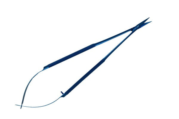 Microforbice Manico Tondo Dritto 17cm Titanio (Cod. 1002-29)