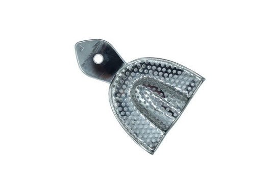 UPPER IMPRESSION TRAY (L) - STAINLESS STEAL (Cod. 1027-4)