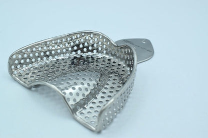 UPPER IMPRESSION TRAY (L) - STAINLESS STEAL (Cod. 1027-4)